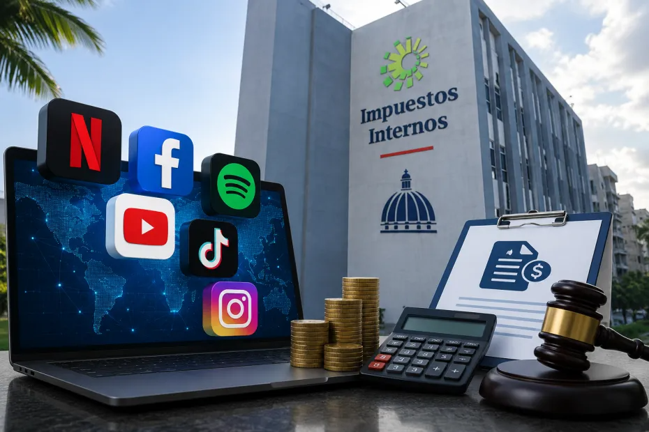 La República Dominicana se encamina a implementar un nuevo marco normativo para el cobro de impuestos a plataformas digitales y servicios tecnológicos utilizados en el país.