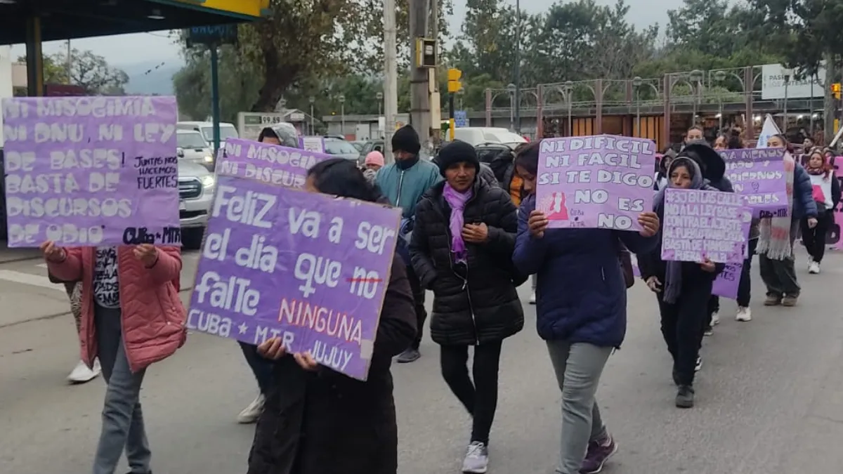 Exigieron medidas contra la violencia de género, justicia para las víctimas y mayor presencia del Estado.