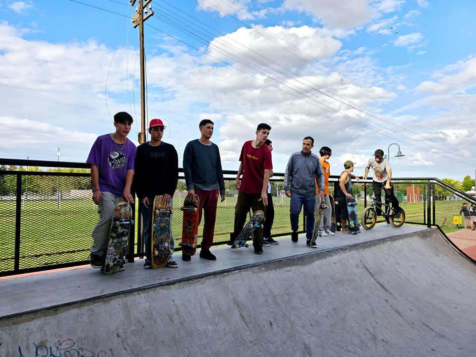 La inauguración del Skate Park