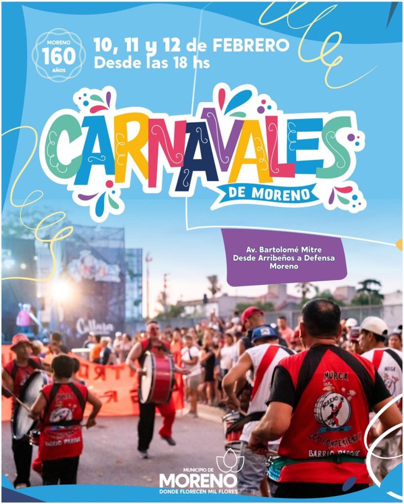 Los Carnavales 2024 de Moreno 