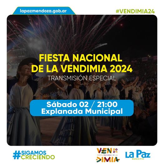 Fiesta Nacional Vendimia 2024